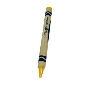 Crayola Crayon Retired Orange Yellow New Unused Binney &amp; Smith New York Vint